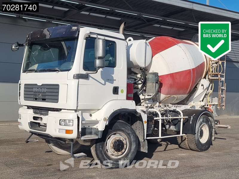 MAN TGM 18.330 4X4 4x4 Manual Big-Axle Schwing stetter Mixer Euro 4 - Μπετονιέρα φορτηγό: φωτογραφία 1 MAN TGM 18.330 4X4 4x4 Manual Big-Axle Schwing stetter Mixer Euro 4 - Μπετονιέρα φορτηγό: φωτογραφία 1