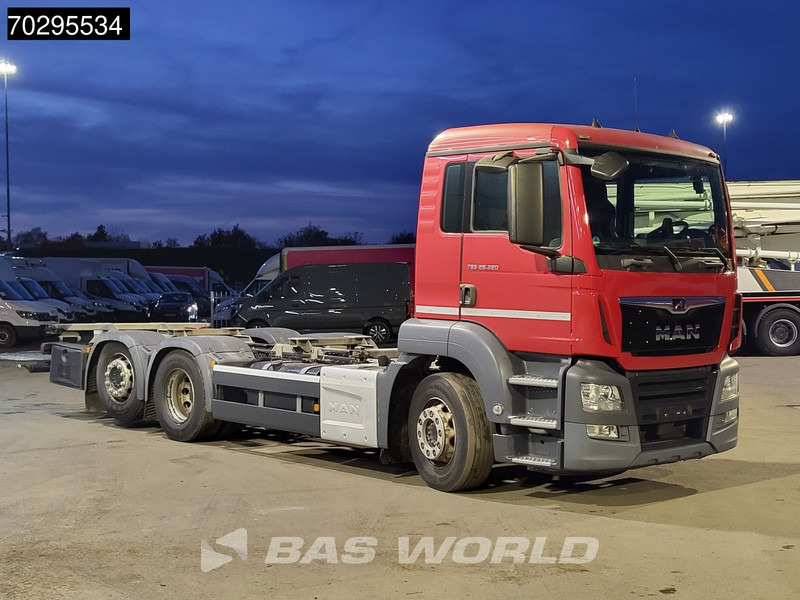 MAN TGS 26.320 6X2 ADR BDF Lift + Steering Axle Euro 6 - Φορτηγό μεταφοράς εμπορευματοκιβωτίων/ Κινητό αμάξωμα: φωτογραφία 3 MAN TGS 26.320 6X2 ADR BDF Lift + Steering Axle Euro 6 - Φορτηγό μεταφοράς εμπορευματοκιβωτίων/ Κινητό αμάξωμα: φωτογραφία 3