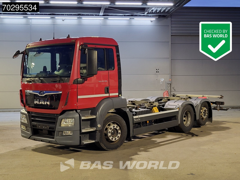 MAN TGS 26.320 6X2 ADR BDF Lift + Steering Axle Euro 6 - Φορτηγό μεταφοράς εμπορευματοκιβωτίων/ Κινητό αμάξωμα: φωτογραφία 1 MAN TGS 26.320 6X2 ADR BDF Lift + Steering Axle Euro 6 - Φορτηγό μεταφοράς εμπορευματοκιβωτίων/ Κινητό αμάξωμα: φωτογραφία 1