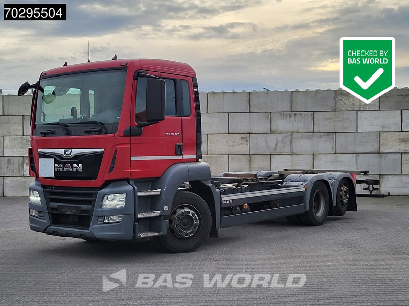 MAN TGS 26.320 TGS 6X2 ADR BDF Lift + Steering Axle Euro 6 - Φορτηγό μεταφοράς εμπορευματοκιβωτίων/ Κινητό αμάξωμα: φωτογραφία 1 MAN TGS 26.320 TGS 6X2 ADR BDF Lift + Steering Axle Euro 6 - Φορτηγό μεταφοράς εμπορευματοκιβωτίων/ Κινητό αμάξωμα: φωτογραφία 1
