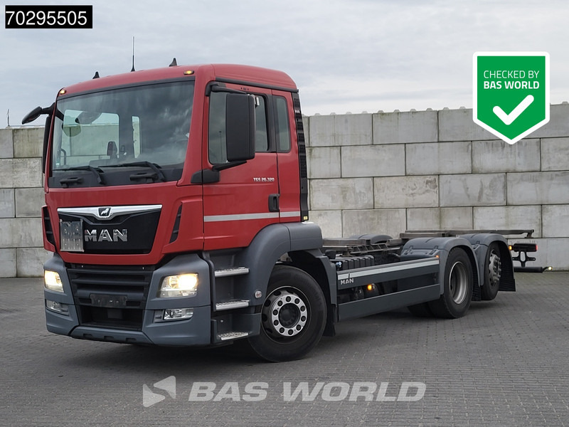 MAN TGS 26.320 TGS 6X2 ADR BDF Lift + Steering Axle Euro 6 - Φορτηγό μεταφοράς εμπορευματοκιβωτίων/ Κινητό αμάξωμα: φωτογραφία 1 MAN TGS 26.320 TGS 6X2 ADR BDF Lift + Steering Axle Euro 6 - Φορτηγό μεταφοράς εμπορευματοκιβωτίων/ Κινητό αμάξωμα: φωτογραφία 1