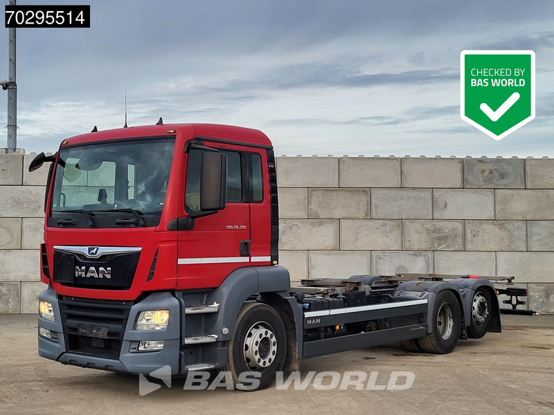 MAN TGS 26.320 TGS 6X2 ADR BDF Lift + Steering Axle Euro 6 - Φορτηγό μεταφοράς εμπορευματοκιβωτίων/ Κινητό αμάξωμα: φωτογραφία 1 MAN TGS 26.320 TGS 6X2 ADR BDF Lift + Steering Axle Euro 6 - Φορτηγό μεταφοράς εμπορευματοκιβωτίων/ Κινητό αμάξωμα: φωτογραφία 1