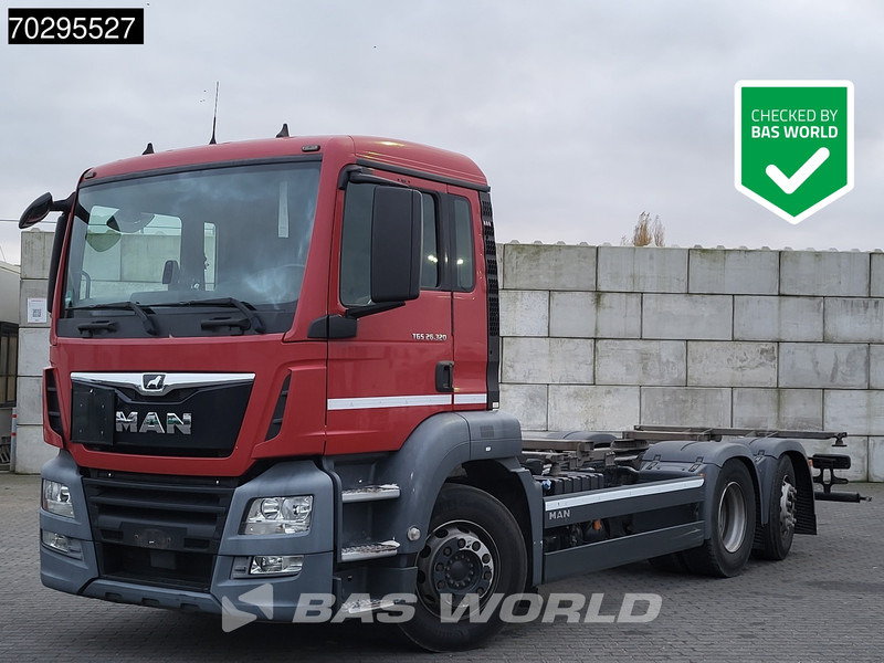 MAN TGS 26.320 TGS 6X2 ADR BDF Lift + Steering Axle Euro 6 - Φορτηγό μεταφοράς εμπορευματοκιβωτίων/ Κινητό αμάξωμα: φωτογραφία 1 MAN TGS 26.320 TGS 6X2 ADR BDF Lift + Steering Axle Euro 6 - Φορτηγό μεταφοράς εμπορευματοκιβωτίων/ Κινητό αμάξωμα: φωτογραφία 1
