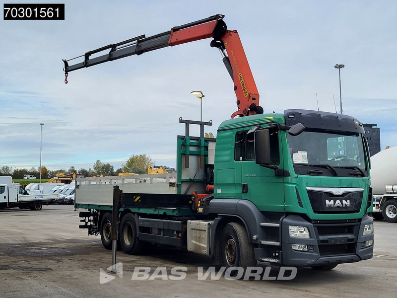 MAN TGS 26.400 6X2 Palfinger PK23001 EH Crane Kran Remote Retarder Euro 6 - Φορτηγό με ανοιχτή καρότσα, Φορτηγό με γερανό: φωτογραφία 3 MAN TGS 26.400 6X2 Palfinger PK23001 EH Crane Kran Remote Retarder Euro 6 - Φορτηγό με ανοιχτή καρότσα, Φορτηγό με γερανό: φωτογραφία 3