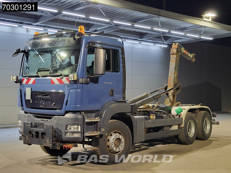 MAN TGS 26.400 6X4 Hiab XR21S56 Containersystem Automatic Euro 5 - Φορτηγό φόρτωσης γάντζου: φωτογραφία 3 MAN TGS 26.400 6X4 Hiab XR21S56 Containersystem Automatic Euro 5 - Φορτηγό φόρτωσης γάντζου: φωτογραφία 3