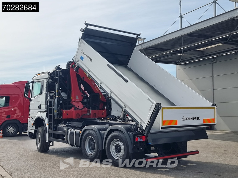 MAN TGS 28.520 6X4 Palfinger PK24001 SLD 5 Kran 2-way tipper Retarder Big-Axle Liftachse Euro 6 - Φορτηγό ανατρεπόμενο, Φορτηγό με γερανό: φωτογραφία 2 MAN TGS 28.520 6X4 Palfinger PK24001 SLD 5 Kran 2-way tipper Retarder Big-Axle Liftachse Euro 6 - Φορτηγό ανατρεπόμενο, Φορτηγό με γερανό: φωτογραφία 2
