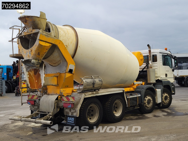 MAN TGS 32.420 8X4 9m3 Stetter Mixer Steel Suspension Automatic Euro 6 - Μπετονιέρα φορτηγό: φωτογραφία 5 MAN TGS 32.420 8X4 9m3 Stetter Mixer Steel Suspension Automatic Euro 6 - Μπετονιέρα φορτηγό: φωτογραφία 5