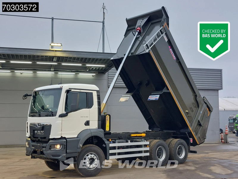 MAN TGS 33.480 6X4 NEW! 20m3 Tipper Steelsuspension Big-Axle Automatic Euro 6 - Φορτηγό ανατρεπόμενο: φωτογραφία 1 MAN TGS 33.480 6X4 NEW! 20m3 Tipper Steelsuspension Big-Axle Automatic Euro 6 - Φορτηγό ανατρεπόμενο: φωτογραφία 1