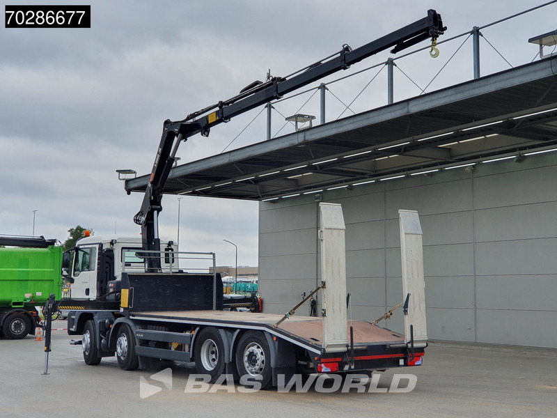 MAN TGS 35.360 8X2 HIAB X-Hiduo 158 BS-3 Crane Lift+lenkasche Machine transporter Euro 6 - Φορτηγό αυτοκινητάμαξα, Φορτηγό με γερανό: φωτογραφία 2 MAN TGS 35.360 8X2 HIAB X-Hiduo 158 BS-3 Crane Lift+lenkasche Machine transporter Euro 6 - Φορτηγό αυτοκινητάμαξα, Φορτηγό με γερανό: φωτογραφία 2