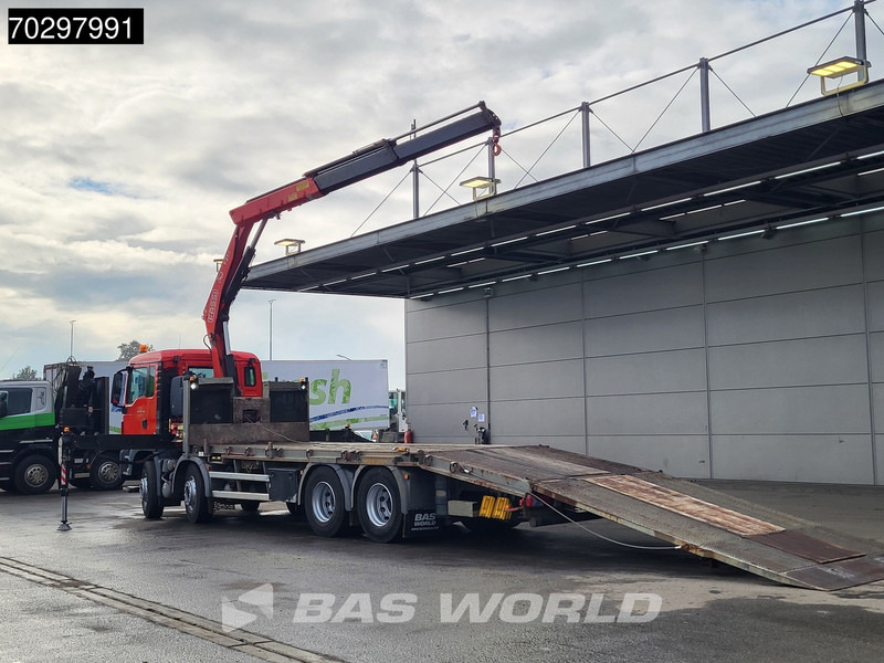 MAN TGS 35.360 TGS 8X2 Fassi F235A.0.22 Crane Kran Winch Hydraulic ramp Lift-Axle Navi Euro 6 - Φορτηγό με ανοιχτή καρότσα, Φορτηγό με γερανό: φωτογραφία 3 MAN TGS 35.360 TGS 8X2 Fassi F235A.0.22 Crane Kran Winch Hydraulic ramp Lift-Axle Navi Euro 6 - Φορτηγό με ανοιχτή καρότσα, Φορτηγό με γερανό: φωτογραφία 3