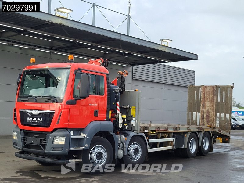Leasing MAN TGS 35.360 TGS 8X2 Fassi F235A.0.22 Crane Kran Winch Hydraulic ramp Lift-Axle Navi Euro 6 MAN TGS 35.360 TGS 8X2 Fassi F235A.0.22 Crane Kran Winch Hydraulic ramp Lift-Axle Navi Euro 6: φωτογραφία 10
