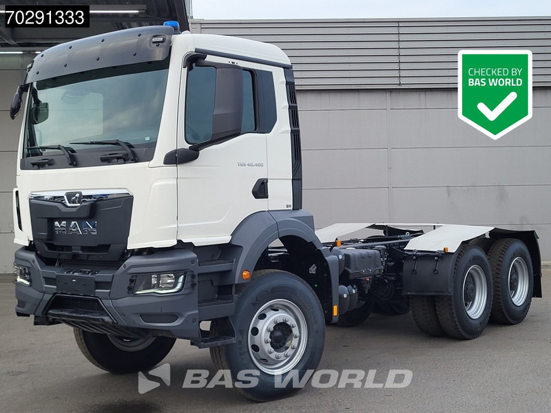 MAN TGS 40.400 6X4 NEW 6x4 chassis PTO Preparation Steelsuspension Big-Axle Automatic Euro 2 - Φορτηγό σασί: φωτογραφία 1 MAN TGS 40.400 6X4 NEW 6x4 chassis PTO Preparation Steelsuspension Big-Axle Automatic Euro 2 - Φορτηγό σασί: φωτογραφία 1