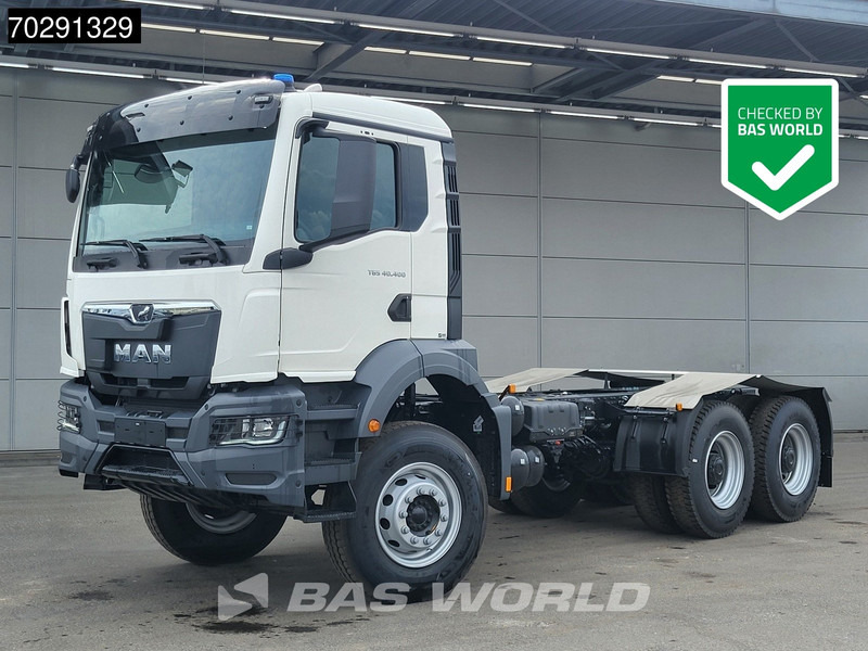 MAN TGS 40.400 6X4 NEW 6x4 chassis PTO Preparation Steelsuspension Big-Axle Automatic Euro 2 - Φορτηγό σασί: φωτογραφία 1 MAN TGS 40.400 6X4 NEW 6x4 chassis PTO Preparation Steelsuspension Big-Axle Automatic Euro 2 - Φορτηγό σασί: φωτογραφία 1