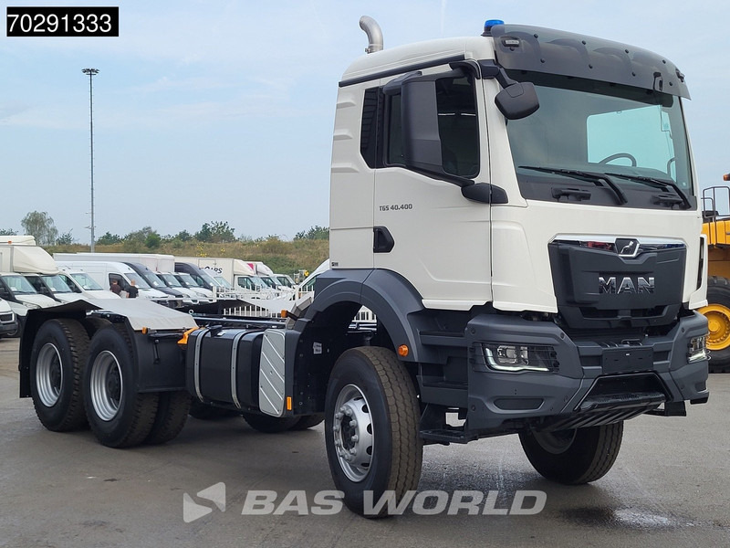 MAN TGS 40.400 6X4 NEW 6x4 chassis PTO Preparation Steelsuspension Big-Axle Automatic Euro 2 - Φορτηγό σασί: φωτογραφία 3 MAN TGS 40.400 6X4 NEW 6x4 chassis PTO Preparation Steelsuspension Big-Axle Automatic Euro 2 - Φορτηγό σασί: φωτογραφία 3