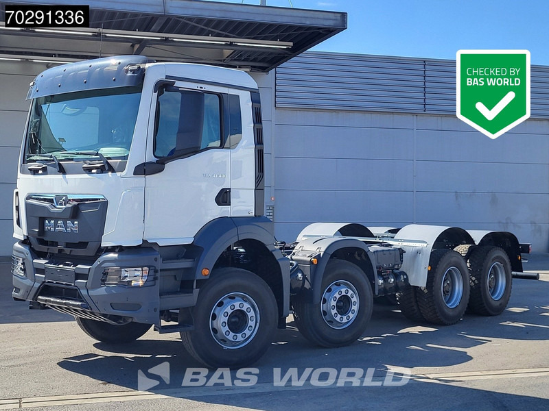 MAN TGS 41.400 8X4 New! Steelsuspension Big-Axle Manual Euro 2 - Φορτηγό σασί: φωτογραφία 1 MAN TGS 41.400 8X4 New! Steelsuspension Big-Axle Manual Euro 2 - Φορτηγό σασί: φωτογραφία 1