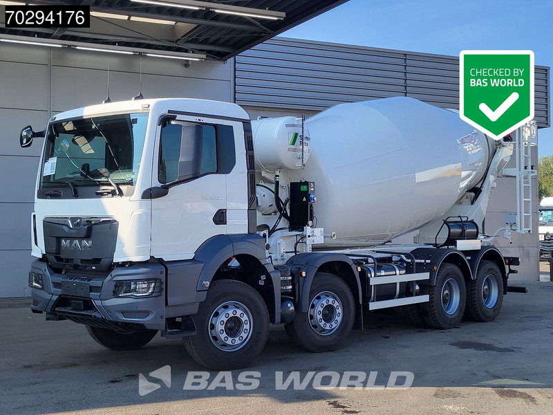 MAN TGS 41.440 8X4 NEW! 12m3 Stetter Mixer Big-Axle Steelsuspension Automatic Euro 6 - Μπετονιέρα φορτηγό: φωτογραφία 1 MAN TGS 41.440 8X4 NEW! 12m3 Stetter Mixer Big-Axle Steelsuspension Automatic Euro 6 - Μπετονιέρα φορτηγό: φωτογραφία 1