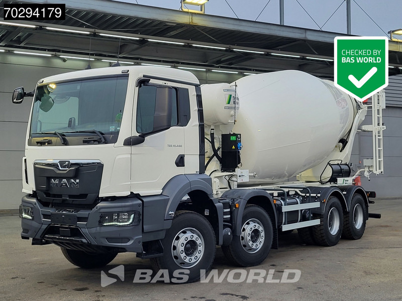 MAN TGS 41.440 8X4 NEW! 12m3 Stetter Mixer Big-Axle Steelsuspension Automatic Euro 6 - Μπετονιέρα φορτηγό: φωτογραφία 1 MAN TGS 41.440 8X4 NEW! 12m3 Stetter Mixer Big-Axle Steelsuspension Automatic Euro 6 - Μπετονιέρα φορτηγό: φωτογραφία 1