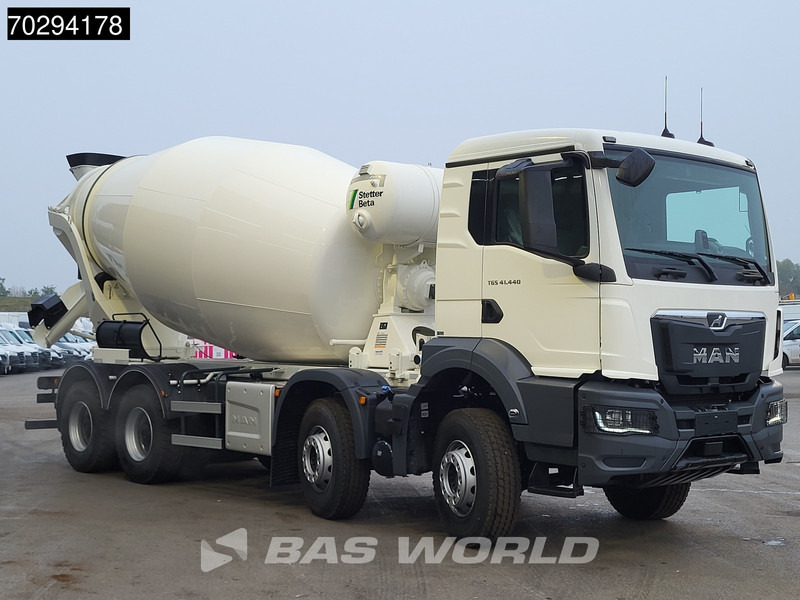 MAN TGS 41.440 8X4 NEW! 12m3 Stetter concrete mixer Big-Axle Steelsuspension Euro 6 - Μπετονιέρα φορτηγό: φωτογραφία 3 MAN TGS 41.440 8X4 NEW! 12m3 Stetter concrete mixer Big-Axle Steelsuspension Euro 6 - Μπετονιέρα φορτηγό: φωτογραφία 3