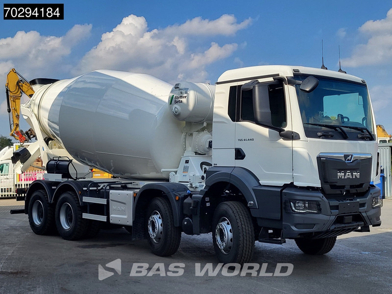 MAN TGS 41.440 8X4 New! 12m3 Stetter Mixer Big-Axle Steelsuspension Automatic Euro 6 - Μπετονιέρα φορτηγό: φωτογραφία 3 MAN TGS 41.440 8X4 New! 12m3 Stetter Mixer Big-Axle Steelsuspension Automatic Euro 6 - Μπετονιέρα φορτηγό: φωτογραφία 3