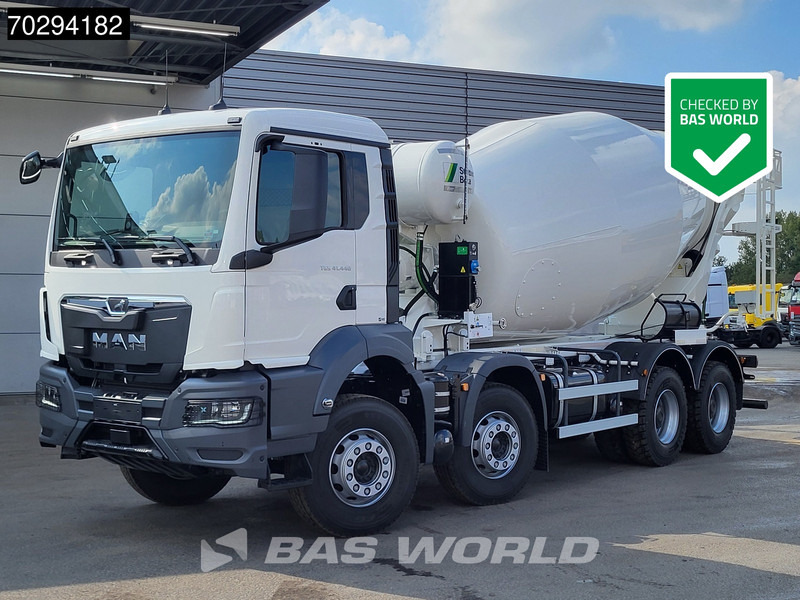 MAN TGS 41.440 8X4 New! Stetter 12 FHC BL Mixer Big-Axle Steelsuspension Automatic Euro 6 - Μπετονιέρα φορτηγό: φωτογραφία 1 MAN TGS 41.440 8X4 New! Stetter 12 FHC BL Mixer Big-Axle Steelsuspension Automatic Euro 6 - Μπετονιέρα φορτηγό: φωτογραφία 1