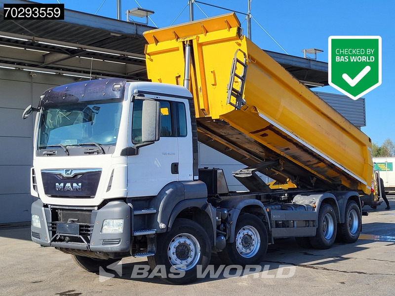 MAN TGS 41.510 8X4 19m3 Meiller tipper Steelsuspension Manual Big-Axle Euro 6 - Φορτηγό ανατρεπόμενο: φωτογραφία 1 MAN TGS 41.510 8X4 19m3 Meiller tipper Steelsuspension Manual Big-Axle Euro 6 - Φορτηγό ανατρεπόμενο: φωτογραφία 1