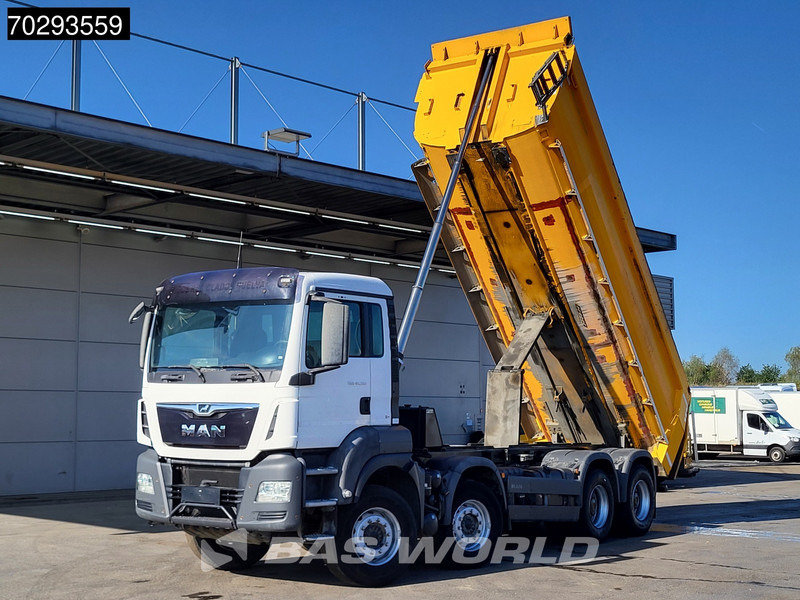 MAN TGS 41.510 8X4 19m3 Meiller tipper Steelsuspension Manual Big-Axle Euro 6 - Φορτηγό ανατρεπόμενο: φωτογραφία 3 MAN TGS 41.510 8X4 19m3 Meiller tipper Steelsuspension Manual Big-Axle Euro 6 - Φορτηγό ανατρεπόμενο: φωτογραφία 3