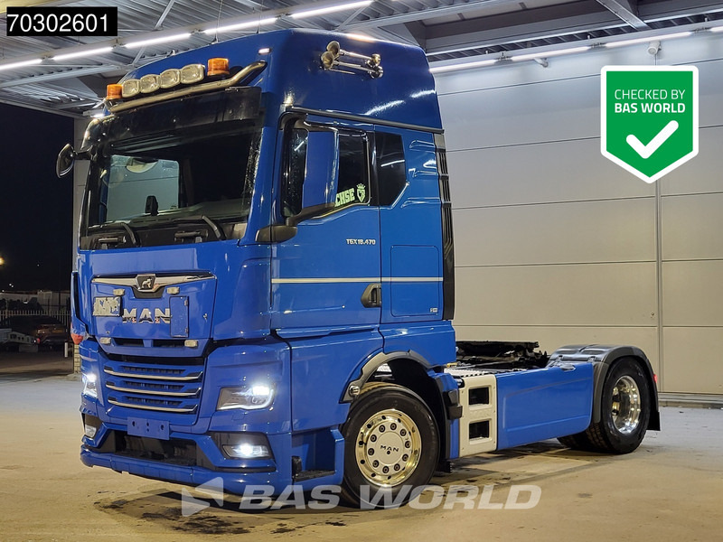 MAN TGX 18.470 4X2 GX ADR Retarder PTO Full-Air Alcoa's Standklima - Τράκτορας: φωτογραφία 1 MAN TGX 18.470 4X2 GX ADR Retarder PTO Full-Air Alcoa's Standklima - Τράκτορας: φωτογραφία 1