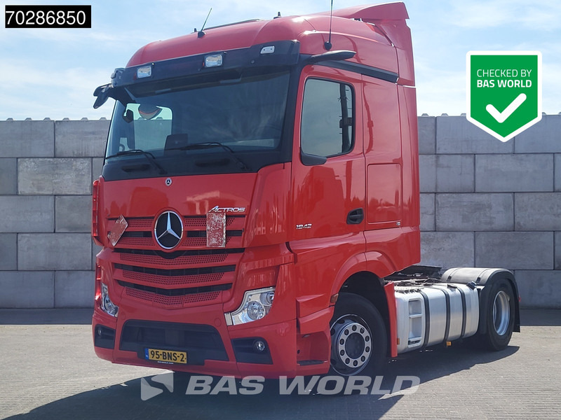 Mercedes-Benz Actros 1942 4X2 NL-Truck StreamSpace 2x Tanks MirrorCam - Τράκτορας: φωτογραφία 1 Mercedes-Benz Actros 1942 4X2 NL-Truck StreamSpace 2x Tanks MirrorCam - Τράκτορας: φωτογραφία 1