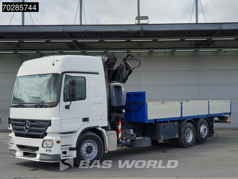 Mercedes-Benz Actros 2532 6X2 Fassi F330D3 Crane Kran Lift+steering Axle 3-Pedals Euro 3 - Φορτηγό με ανοιχτή καρότσα, Φορτηγό με γερανό: φωτογραφία 1 Mercedes-Benz Actros 2532 6X2 Fassi F330D3 Crane Kran Lift+steering Axle 3-Pedals Euro 3 - Φορτηγό με ανοιχτή καρότσα, Φορτηγό με γερανό: φωτογραφία 1