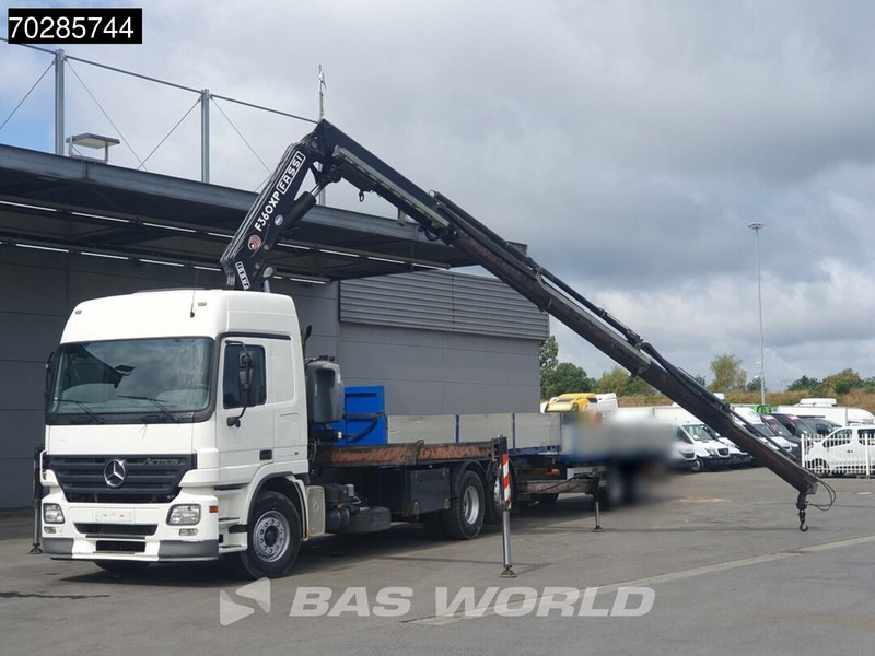 Mercedes-Benz Actros 2532 6X2 Fassi F330D3 Crane Kran Lift+steering Axle 3-Pedals Euro 3 - Φορτηγό με ανοιχτή καρότσα, Φορτηγό με γερανό: φωτογραφία 3 Mercedes-Benz Actros 2532 6X2 Fassi F330D3 Crane Kran Lift+steering Axle 3-Pedals Euro 3 - Φορτηγό με ανοιχτή καρότσα, Φορτηγό με γερανό: φωτογραφία 3