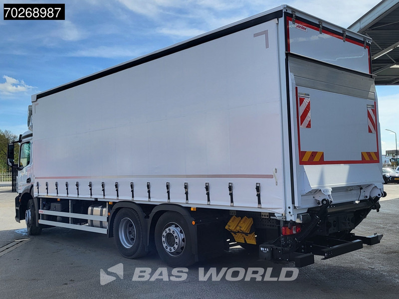 Mercedes-Benz Actros 2532 6X2 NEW 2000kg Ladebordwand Navi Lenkachse Euro 6 - Φορτηγό μουσαμάς: φωτογραφία 2 Mercedes-Benz Actros 2532 6X2 NEW 2000kg Ladebordwand Navi Lenkachse Euro 6 - Φορτηγό μουσαμάς: φωτογραφία 2