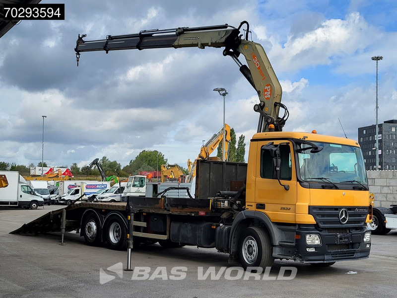 Mercedes-Benz Actros 2532 6X2 PM 30 T/M Crane Kran Remote Lift+Steering Axle 3-Pedals - Φορτηγό με ανοιχτή καρότσα, Φορτηγό με γερανό: φωτογραφία 3 Mercedes-Benz Actros 2532 6X2 PM 30 T/M Crane Kran Remote Lift+Steering Axle 3-Pedals - Φορτηγό με ανοιχτή καρότσα, Φορτηγό με γερανό: φωτογραφία 3