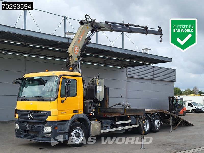 Mercedes-Benz Actros 2532 6X2 PM 30 T/M Crane Kran Remote Lift+Steering Axle 3-Pedals - Φορτηγό με ανοιχτή καρότσα, Φορτηγό με γερανό: φωτογραφία 1 Mercedes-Benz Actros 2532 6X2 PM 30 T/M Crane Kran Remote Lift+Steering Axle 3-Pedals - Φορτηγό με ανοιχτή καρότσα, Φορτηγό με γερανό: φωτογραφία 1