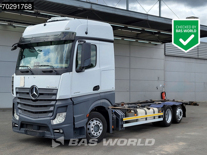 Mercedes-Benz Actros 2542 Actros 6X2 BDF Full air suspension BigSpace Standklima Automatic Euro 6 - Φορτηγό μεταφοράς εμπορευματοκιβωτίων/ Κινητό αμάξωμα: φωτογραφία 1 Mercedes-Benz Actros 2542 Actros 6X2 BDF Full air suspension BigSpace Standklima Automatic Euro 6 - Φορτηγό μεταφοράς εμπορευματοκιβωτίων/ Κινητό αμάξωμα: φωτογραφία 1