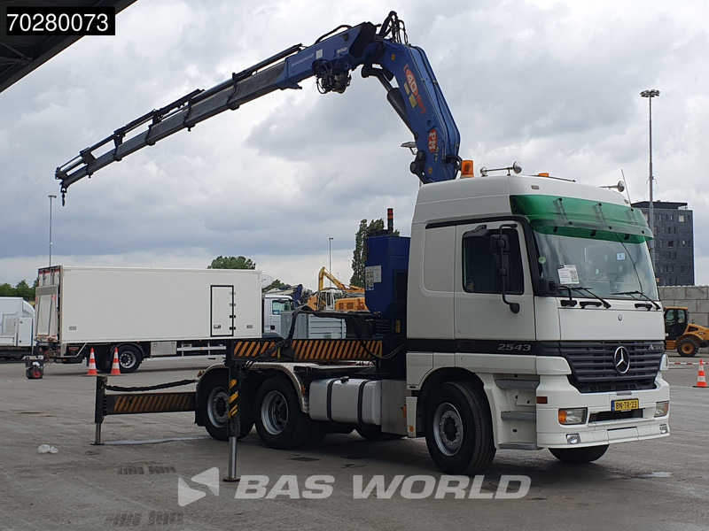 Mercedes-Benz Actros 2543 Actros 6X2 NL-Truck Liftachse 3-Pedals Kran PM 40 SP 2010 Euro 3 - Τράκτορας: φωτογραφία 3 Mercedes-Benz Actros 2543 Actros 6X2 NL-Truck Liftachse 3-Pedals Kran PM 40 SP 2010 Euro 3 - Τράκτορας: φωτογραφία 3