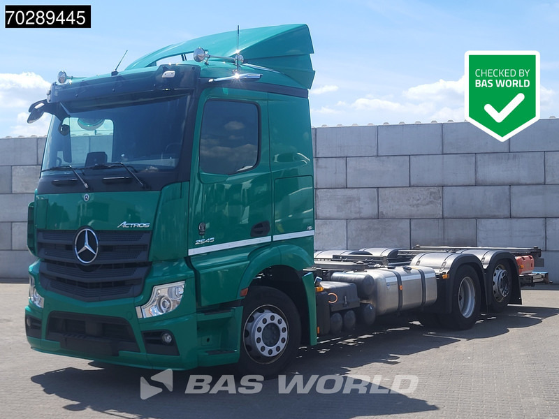 Mercedes-Benz Actros 2545 6X2 Retarder Lift+Steering Axle Euro 6 - Φορτηγό μεταφοράς εμπορευματοκιβωτίων/ Κινητό αμάξωμα: φωτογραφία 1 Mercedes-Benz Actros 2545 6X2 Retarder Lift+Steering Axle Euro 6 - Φορτηγό μεταφοράς εμπορευματοκιβωτίων/ Κινητό αμάξωμα: φωτογραφία 1