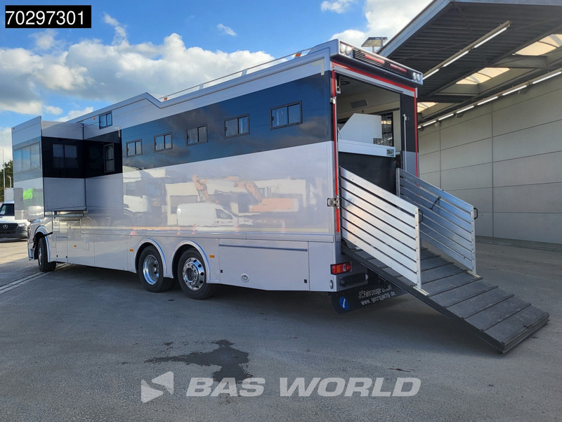 Mercedes-Benz Actros 2551 6X2 Horse truck + Living Standairco Navi ACC Automatic Euro 6 - Φορτηγό μεταφοράς αλόγων: φωτογραφία 2 Mercedes-Benz Actros 2551 6X2 Horse truck + Living Standairco Navi ACC Automatic Euro 6 - Φορτηγό μεταφοράς αλόγων: φωτογραφία 2