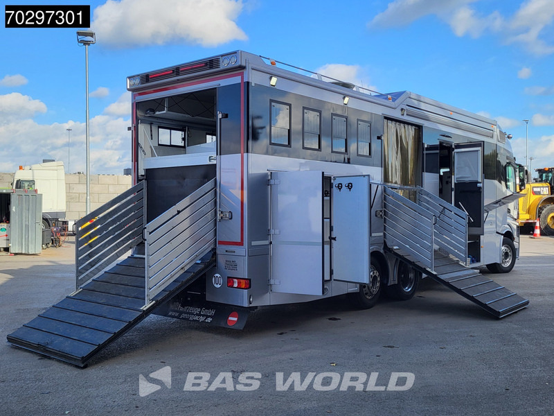 Mercedes-Benz Actros 2551 6X2 Pferdetransport Horse truck + Living Standairco Navi ACC Automatic Euro 6 - Φορτηγό μεταφοράς αλόγων: φωτογραφία 5 Mercedes-Benz Actros 2551 6X2 Pferdetransport Horse truck + Living Standairco Navi ACC Automatic Euro 6 - Φορτηγό μεταφοράς αλόγων: φωτογραφία 5