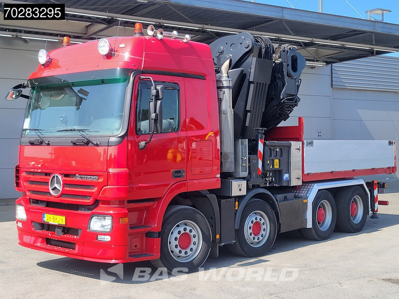 Mercedes-Benz Actros 2648 850 8X4 Effer 350/9S Kran Fifth wheel Big-Axle Automatic Euro 5 - Φορτηγό με ανοιχτή καρότσα, Φορτηγό με γερανό: φωτογραφία 2 Mercedes-Benz Actros 2648 850 8X4 Effer 350/9S Kran Fifth wheel Big-Axle Automatic Euro 5 - Φορτηγό με ανοιχτή καρότσα, Φορτηγό με γερανό: φωτογραφία 2