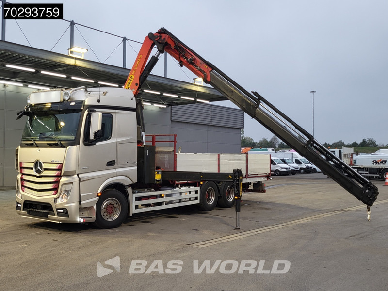 Mercedes-Benz Actros 2653 Actros 6X4 Palfinger PK34002 SH Kran Crane Retarder Xenon Euro 6 - Φορτηγό με ανοιχτή καρότσα, Φορτηγό με γερανό: φωτογραφία 5 Mercedes-Benz Actros 2653 Actros 6X4 Palfinger PK34002 SH Kran Crane Retarder Xenon Euro 6 - Φορτηγό με ανοιχτή καρότσα, Φορτηγό με γερανό: φωτογραφία 5