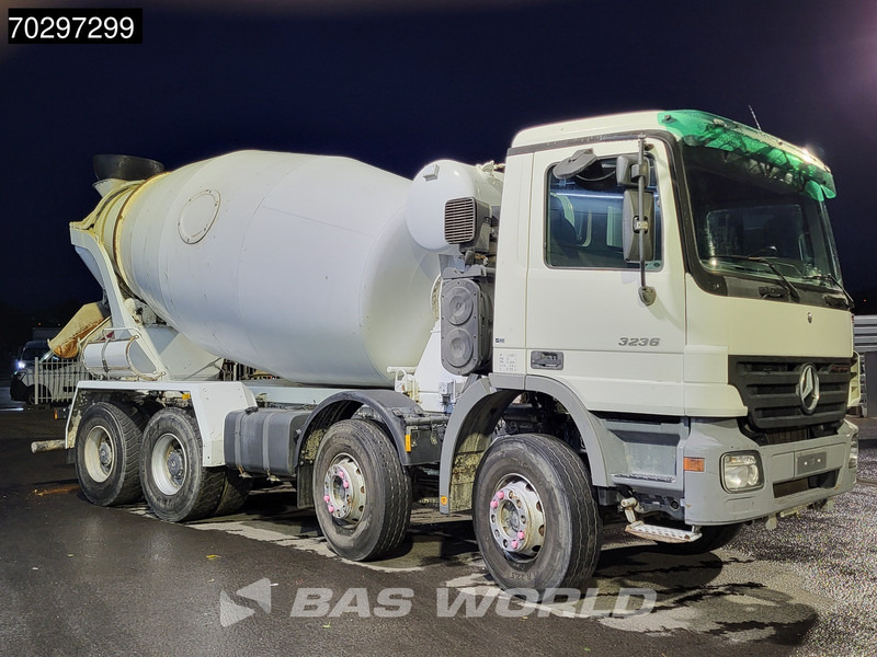 Mercedes-Benz Actros 3236 8X4 9m3 mixer Automatic Steelsuspension Euro 3 - Μπετονιέρα φορτηγό: φωτογραφία 3 Mercedes-Benz Actros 3236 8X4 9m3 mixer Automatic Steelsuspension Euro 3 - Μπετονιέρα φορτηγό: φωτογραφία 3