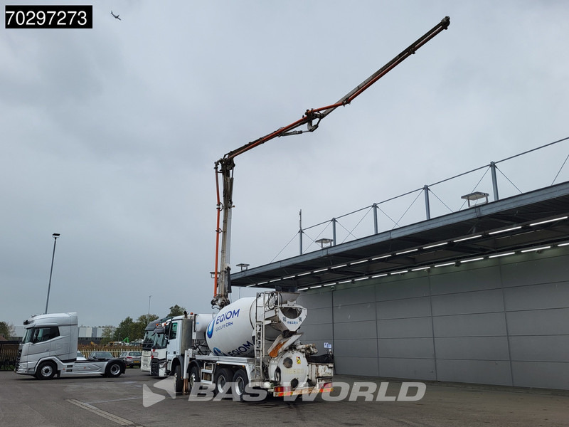 Mercedes-Benz Actros 3241 8X4 7m3 Mecbo Mixer Big-Axle Steelsuspension Pompe+Mixer Euro 5 - Αντλία σκυροδέματος: φωτογραφία 2 Mercedes-Benz Actros 3241 8X4 7m3 Mecbo Mixer Big-Axle Steelsuspension Pompe+Mixer Euro 5 - Αντλία σκυροδέματος: φωτογραφία 2