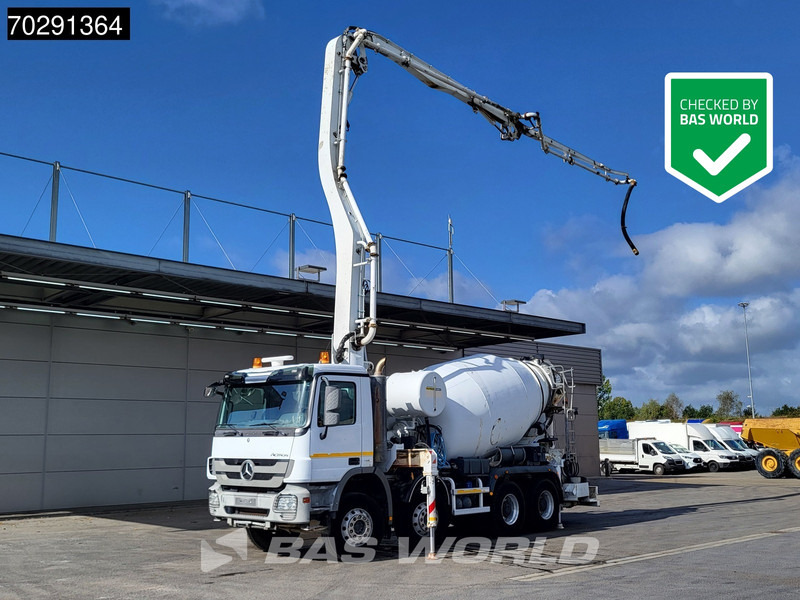 Mercedes-Benz Actros 3241 8X4 Cifa MK24.4Z Pompe+Mixer Retarder 3-Pedals Steelsuspension Big-Axle Euro 5 - Αντλία σκυροδέματος: φωτογραφία 1 Mercedes-Benz Actros 3241 8X4 Cifa MK24.4Z Pompe+Mixer Retarder 3-Pedals Steelsuspension Big-Axle Euro 5 - Αντλία σκυροδέματος: φωτογραφία 1