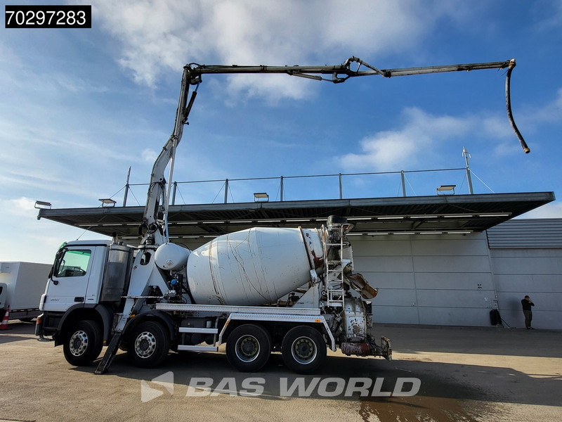 Mercedes-Benz Actros 3241 8X4 Mecbo M3-23.3/100-BZ 7m3 PUMI Big-Axle Steelsuspension Automatic Euro 4 - Μπετονιέρα φορτηγό: φωτογραφία 2 Mercedes-Benz Actros 3241 8X4 Mecbo M3-23.3/100-BZ 7m3 PUMI Big-Axle Steelsuspension Automatic Euro 4 - Μπετονιέρα φορτηγό: φωτογραφία 2