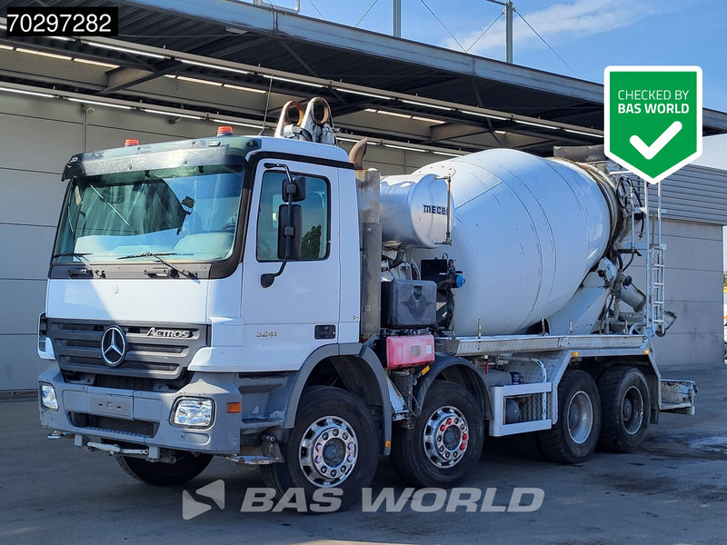Mercedes-Benz Actros 3241 8X4 Mecbo PUMI incomplete Seelsuspension Big-Axle Euro 3 - Μπετονιέρα φορτηγό: φωτογραφία 1 Mercedes-Benz Actros 3241 8X4 Mecbo PUMI incomplete Seelsuspension Big-Axle Euro 3 - Μπετονιέρα φορτηγό: φωτογραφία 1
