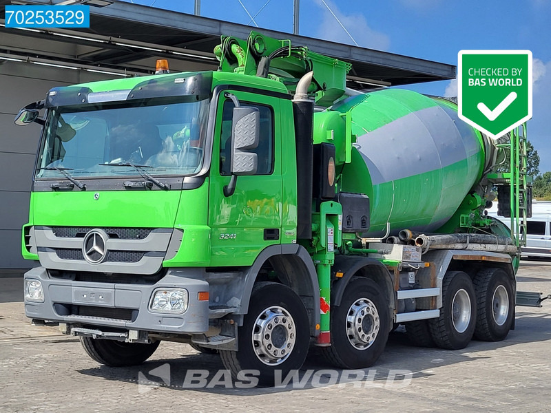 Αντλία σκυροδέματος Mercedes-Benz Actros 3241 8X4 Putzmeister Pumi 21-3.67 Q Big-Axle Steelsuspension Euro 5: φωτογραφία 1