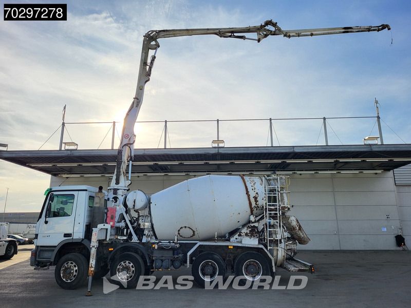Mercedes-Benz Actros 3241 8X4 Putzmeister TMM 21-G2 PUMI 7m3 Mixer Big-Axle Steelsuspension 3-Pedals Euro 3 - Αντλία σκυροδέματος: φωτογραφία 2 Mercedes-Benz Actros 3241 8X4 Putzmeister TMM 21-G2 PUMI 7m3 Mixer Big-Axle Steelsuspension 3-Pedals Euro 3 - Αντλία σκυροδέματος: φωτογραφία 2