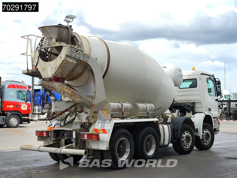 Mercedes-Benz Actros 3241 8X4 Retarder 9m3 Stetter Steelsuspension 3-Pedals Euro 4 - Μπετονιέρα φορτηγό: φωτογραφία 5 Mercedes-Benz Actros 3241 8X4 Retarder 9m3 Stetter Steelsuspension 3-Pedals Euro 4 - Μπετονιέρα φορτηγό: φωτογραφία 5