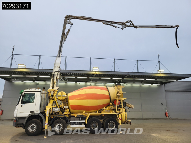 Mercedes-Benz Actros 3244 8X4 Retarder Putzmeister 24 Mtrs Pumi Big-Axle 3-Pedals Euro 4 - Αντλία σκυροδέματος: φωτογραφία 5 Mercedes-Benz Actros 3244 8X4 Retarder Putzmeister 24 Mtrs Pumi Big-Axle 3-Pedals Euro 4 - Αντλία σκυροδέματος: φωτογραφία 5