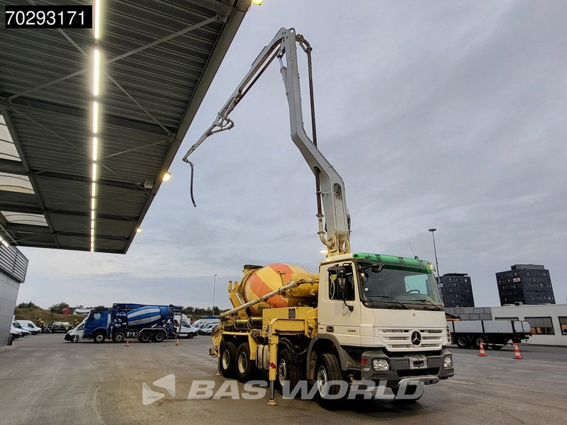 Mercedes-Benz Actros 3244 8X4 Retarder Putzmeister 24 Mtrs Pumi Big-Axle 3-Pedals Euro 4 - Αντλία σκυροδέματος: φωτογραφία 3 Mercedes-Benz Actros 3244 8X4 Retarder Putzmeister 24 Mtrs Pumi Big-Axle 3-Pedals Euro 4 - Αντλία σκυροδέματος: φωτογραφία 3